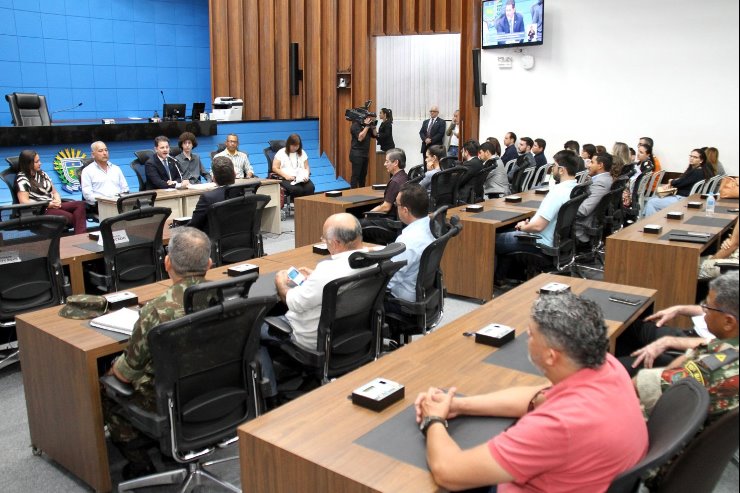 Imagem: Durante o evento, foram abordados o panorama da Dengue, Chikungunya e Zika no MS e as inovações para o combate ao vetor
