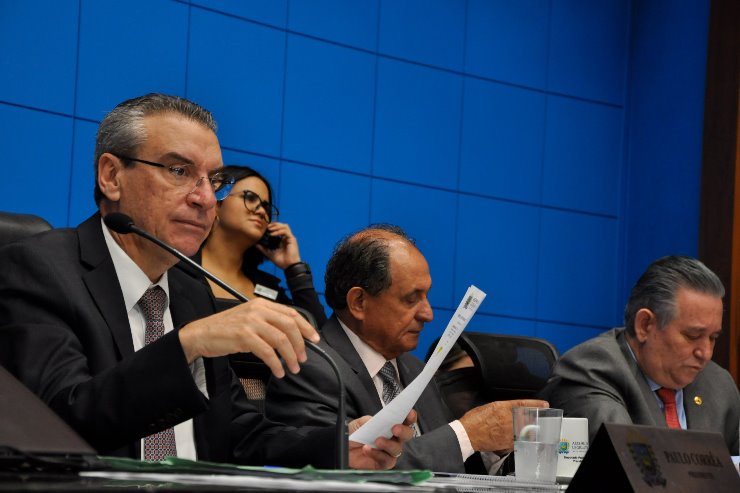 Imagem: Mensagens que encaminharam as propostas foram lidas na sessão ordinária desta quinta-feira 