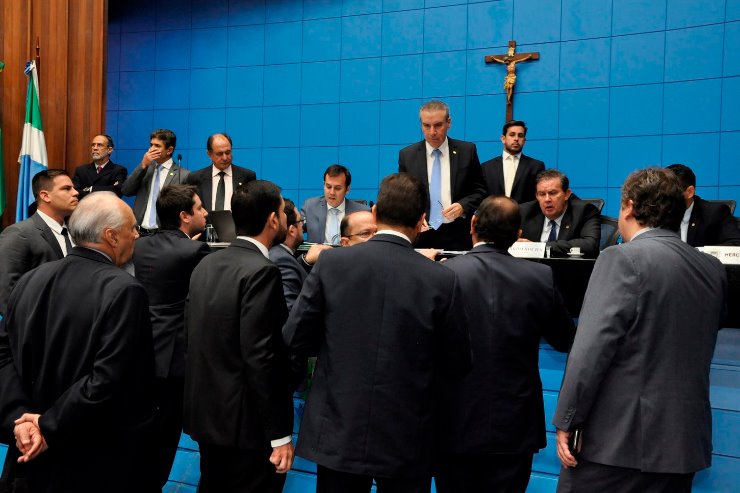 Imagem: A reforma da Previdência foi um assunto bastante debatido no Plenário da Assembleia Legislativa de MS