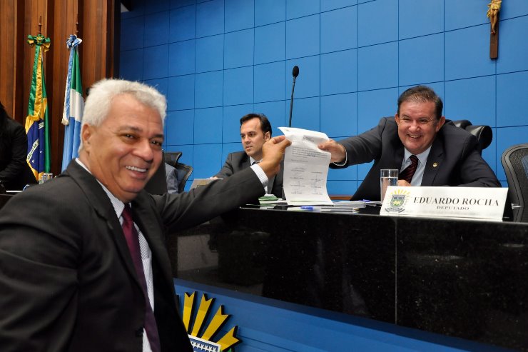 Imagem: Foram oficializadas as bancadas formadas para a Segunda Sessão Legislativa da 11ª Legislatura na Casa de Leis