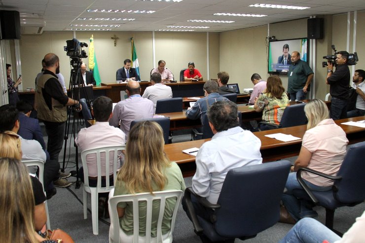 Imagem: Grupo realizou reunião nesta quinta-feira na Casa de Leis