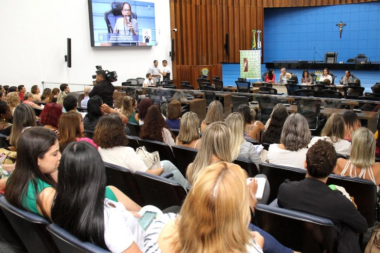 Imagem: Simone Tebet foi uma das convidadas da ALEMS para falar sobre participação política das mulheres