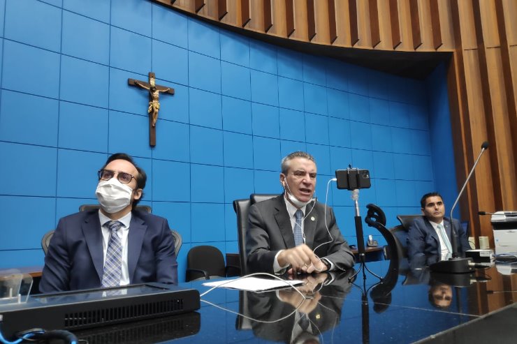 Imagem: Presidente Paulo Corrêa agradeceu reconhecimento do governador em nome de todos os parlamentares