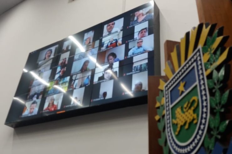 Imagem: Treinamento, em formato telepresencial, permitiu que 94 servidores recebessem explicações sobre uso de token