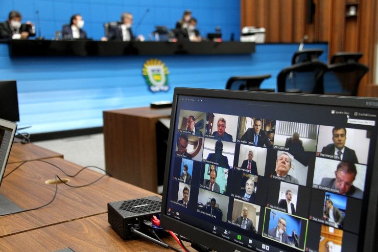 Imagem: Sessão ordinária desta quinta-feira será realizada remotamente e estão pautados seis projetos