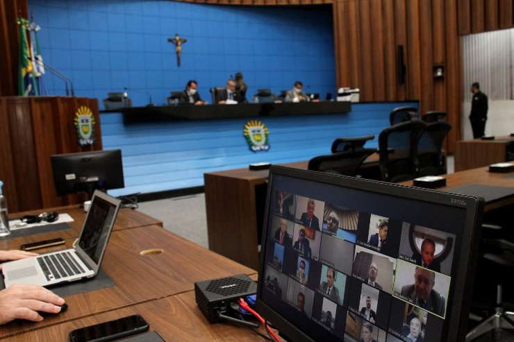 Imagem: Deputados realizam sessões remotas e se mobilizaram para ajudar cidades de MS