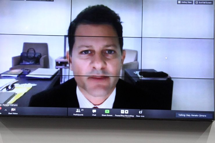 Imagem: Matéria foi apresentada pelo deputado Renato Câmara na sessão remota desta quarta-feira