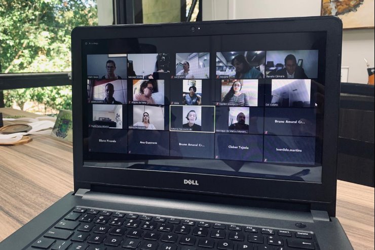 Imagem: Reunião ocorreu por videoconferência devido à prevenção de aglomerações em período de pandemia do coronavírus
