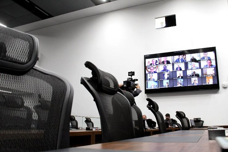 Imagem: Há 40 dias, acesso do público à ALEMS está restrito, mas cidadão pode continuar de olho nos trabalhos do Parlamento