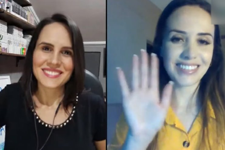 Imagem: Programa traz entrevista exclusiva com a secretária nacional da Juventude, Jayana Nicaretta da Silva (à direita)