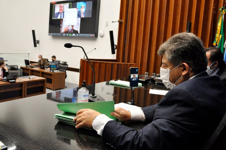 Imagem: "CCJR não para", afirma o presidente da Comissão, Lidio Lopes