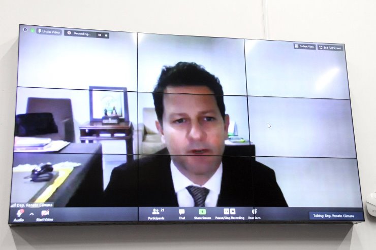 Imagem: Proposta é de autoria do deputado Renato Câmara, que apresentou por sessão via videoconferência 