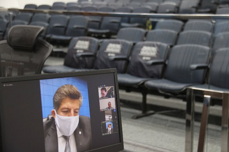 Imagem: Reunião ocorreu de forma remota devido às precauções da pandemia do novo coronavírus