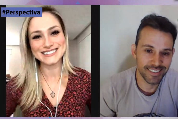 Imagem: Médico veterinário Danilo Kluyber é entrevistado pela TV ALEMS