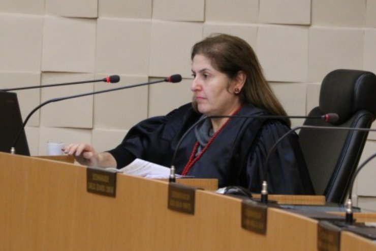 Imagem: A desembargadora Elizabete Anache explica os processos para a adoção em MS, no período da pandemia