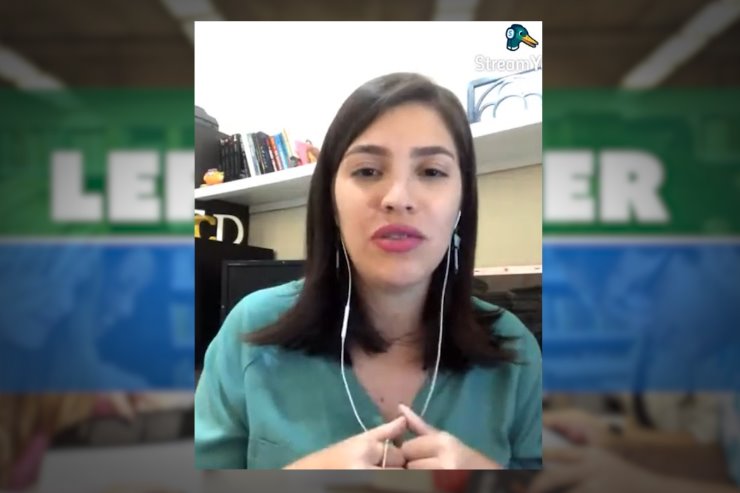 Imagem: A psicóloga Thaís Marcela indica livros para o período de quarentena