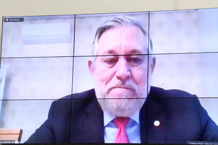 Imagem: Antônio Vaz apresentou três projetos durante a sessão plenária remota desta quarta-feira