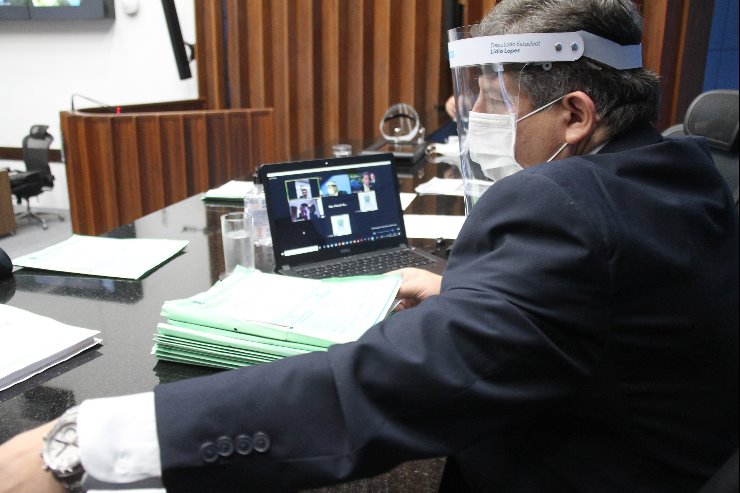 Imagem: Reuniões da CCJR acontecem por vídeo conferência sob o comando do presidente do grupo de trabalho