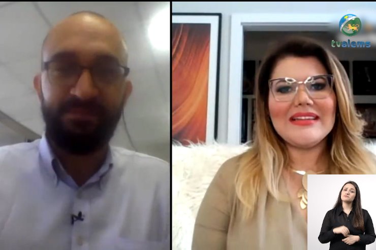 Imagem: A edição do programa Defensoria Explica traz detalhes do projeto de doação dos protetores faciais face shield