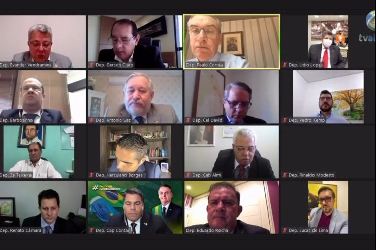 Imagem: Sessões ordinárias estão sendo realizadas por vídeoconferência, totalmente online