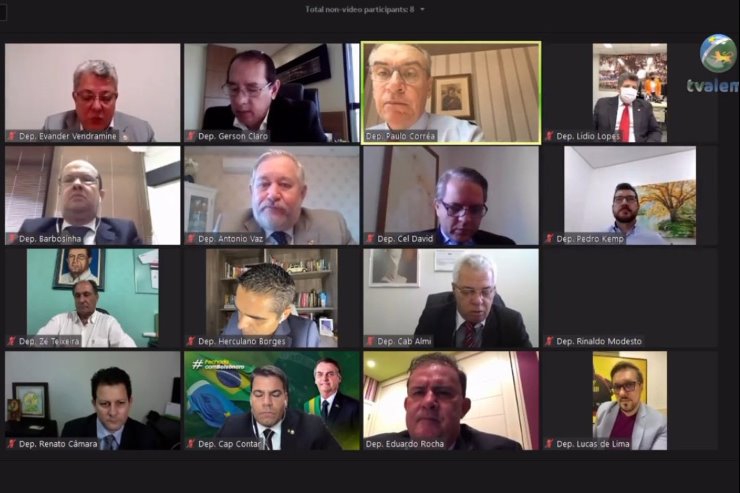 Imagem: Votação acontece de maneira remota e pode ser acompanhada ao vivo pelos canais de comunicação da Casa de Leis