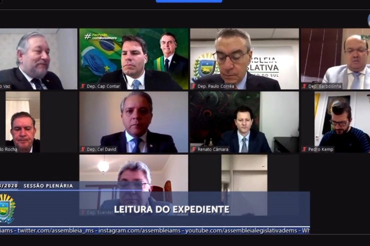 Imagem: Projeto de lei do Executivo foi encaminhado à Casa de Leis durante a sessão remota desta terça-feira