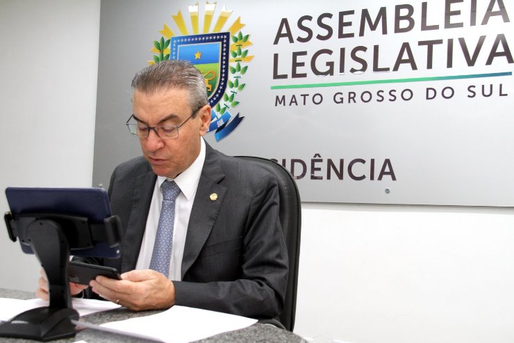 Imagem: Projeto do Executivo foi lido pelo presidente Paulo Corrêa durante a sessão plenária remota desta quinta-feira