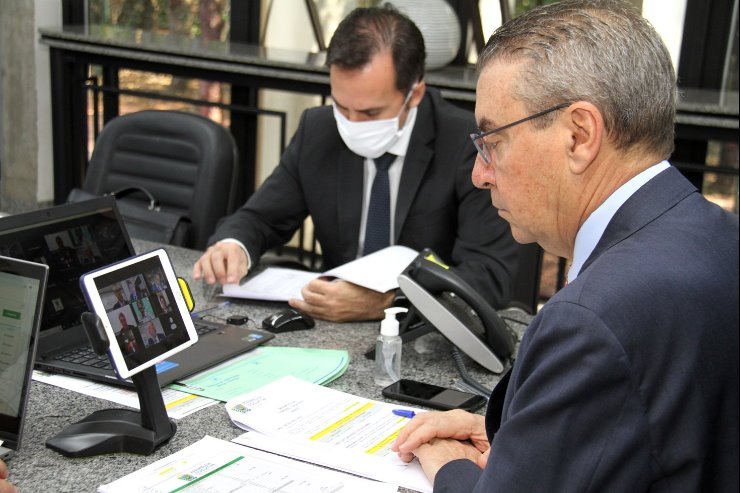 Imagem: Votação acontece de maneira remota e pode ser acompanhada ao vivo pelos canais de comunicação da ALEMS