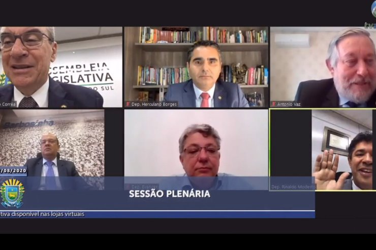 Imagem: As votações podem ser acompanhadas ao vivo pelos canais de comunicação da ALEMS