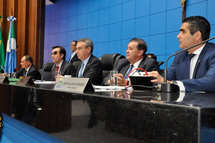 Imagem: Mesa Diretora da ALEMS, sempre atuante em prol dos cidadão sul-mato-grossenses