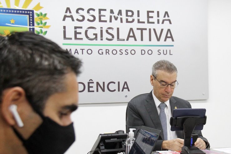 Imagem: Mesa Diretora da ALEMS atendeu o pedido para o reconhecimento da calamidade pública em São Gabriel do Oeste