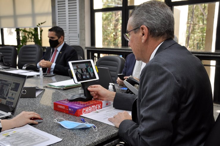 Imagem: Deputados realizaram mais uma sessão remota nesta quarta-feira.