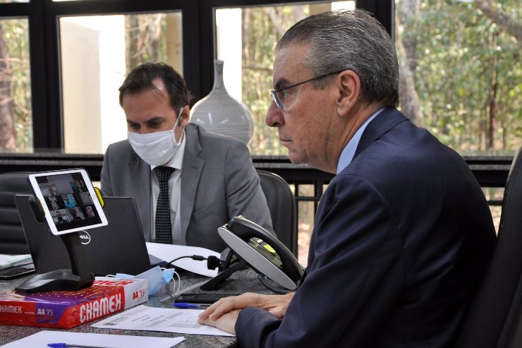 Imagem: Presidente da ALEMS demonstrou preocupação com as queimadas na região pantaneira