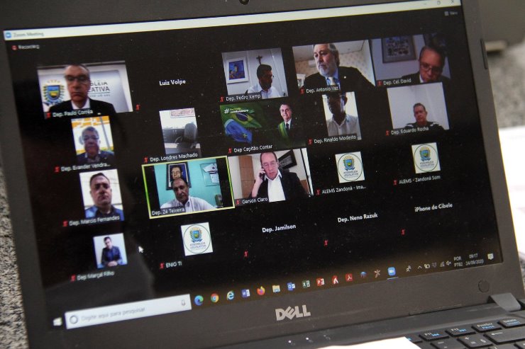 Imagem: Sessão ordinária remota começa a partir das 9h e pode ser acompanha ao vivo