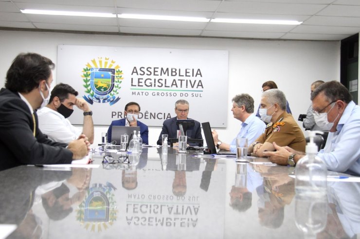 Imagem: Audiência pública virtual, realizada a partir da Sala da Presidência, discutiu o problema das queimadas no Pantanal