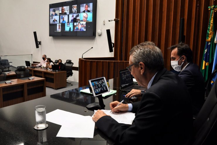 Imagem: Proposições foram analisadas durante a última sessão plenária remota da semana