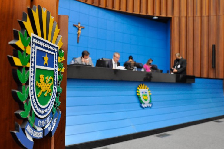 Imagem: Plenário da Assembleia Legislativa; sessões continuam sendo realizadas remotamente