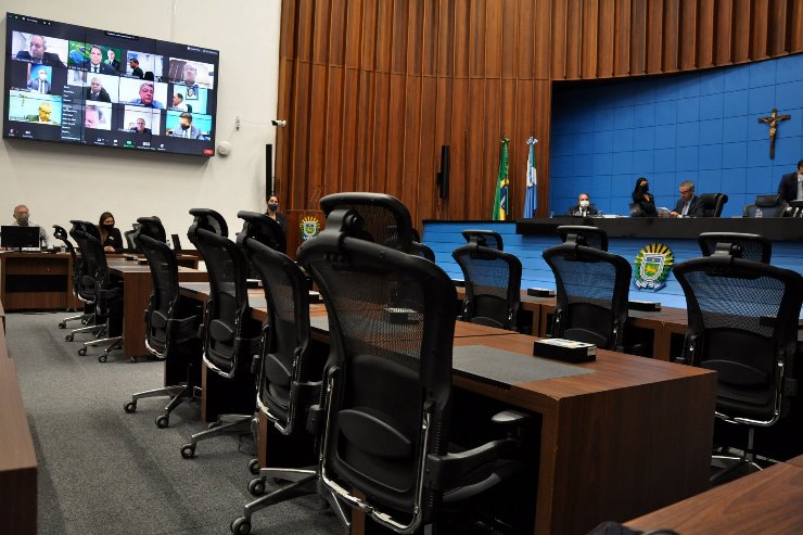 Imagem: Durante a sessão plenária foi decidida a data de eleição da Mesa Diretora, que conduzirá a Casa de Lei por dois anos