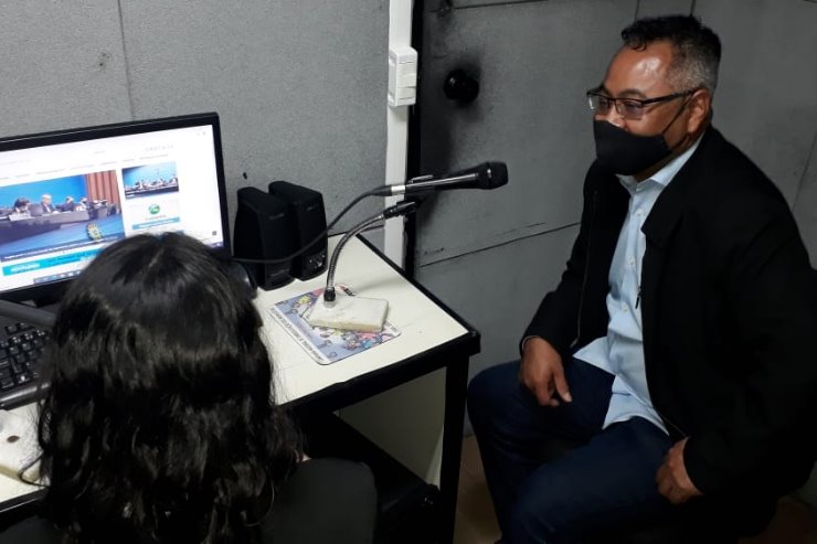 Imagem: Flávio Shinzato, presidente do Conselho Regional de Farmácia, foi o entrevistado do Programa Vida Saúdável