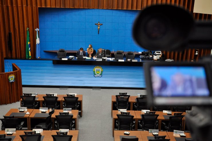Imagem: Sessão plenária da Assembleia Legislativa; para a Ordem do Dia de hoje, estão previstos quatro projetos  