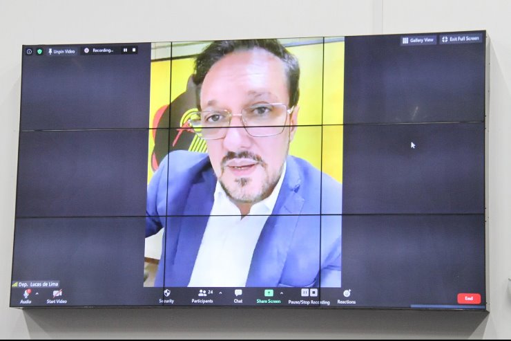 Imagem: Medida proposta pelo deputado Lucas de Lima visa prevenir e reduzir riscos de contaminação e propagação da Covid-19