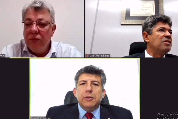 Imagem: A reunião da CCJR aconteceu remotamente na manhã desta quarta-feira