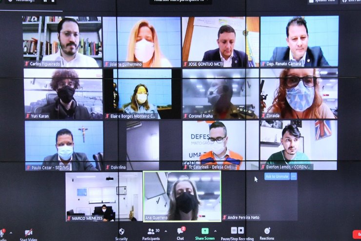 Imagem: A live de lançamento do Neighbour Hero foi transmitida por todas as redes sociais da Comunicação da Casa de Leis