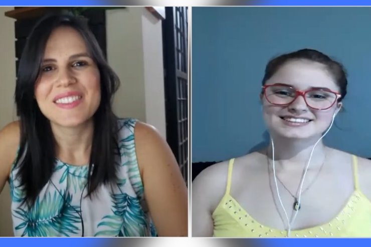 Imagem: Entrevistada é a deputada estudante Natallia Braga