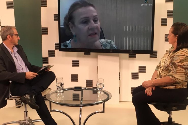 Imagem: Entrevistada é a secretária de educação Maria Cecília Amêndola da Motta