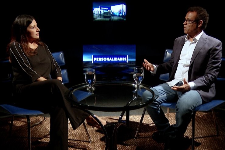 Imagem: Ben-Hur Ferreira entrevista a subsecretária de Políticas Públicas para as Mulheres, Luciana Azambuja 