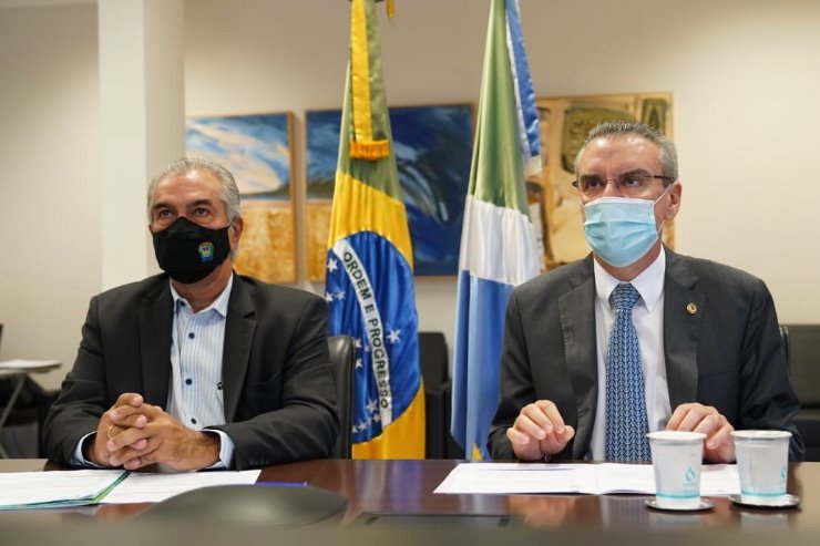 Imagem: O encontro virtual foi conduzido da governadoria