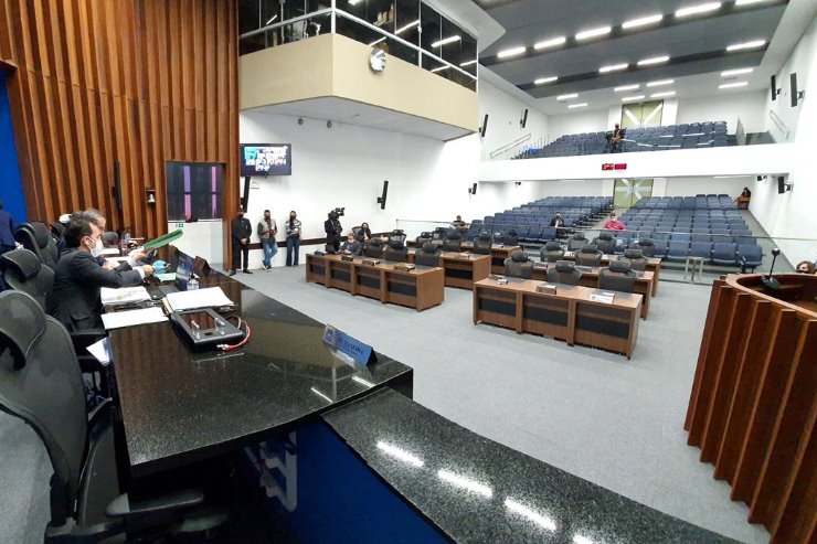 Imagem: Votação acontece a partir do plenário Deputado Júlio Maia e pode ser acompanhada ao vivo