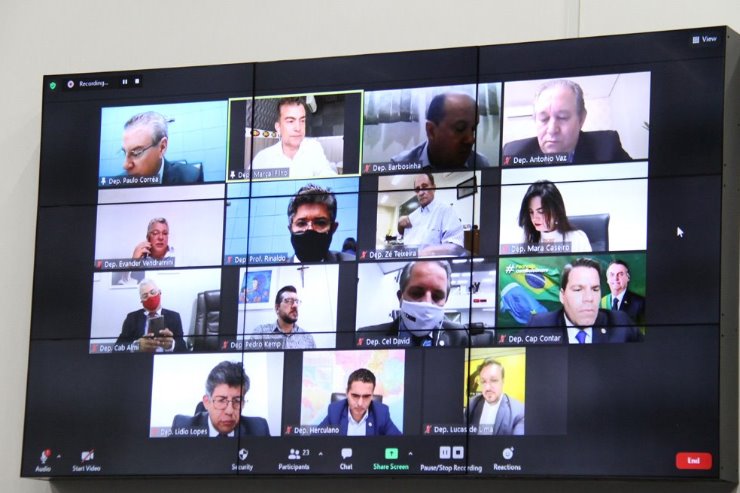 Imagem: A população pode acompanhar todo o trabalho legislativo por meio das transmissões pelos canais oficiais da ALEMS