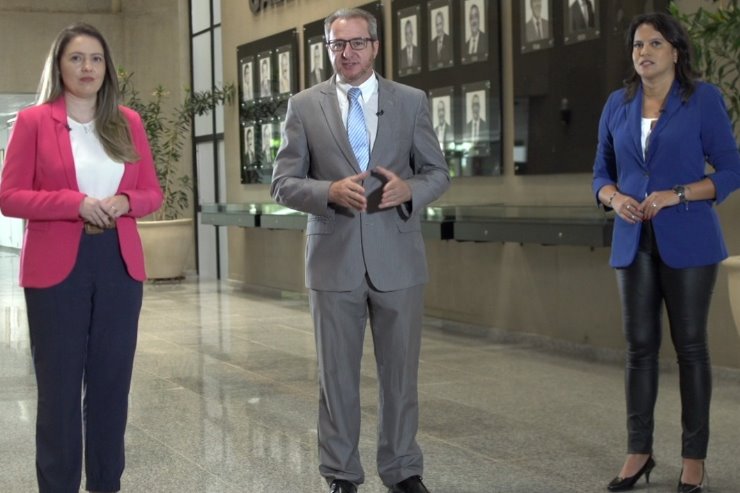 Imagem: Em 2020, a TV Assembleia produziu mais de 130 horas de programação